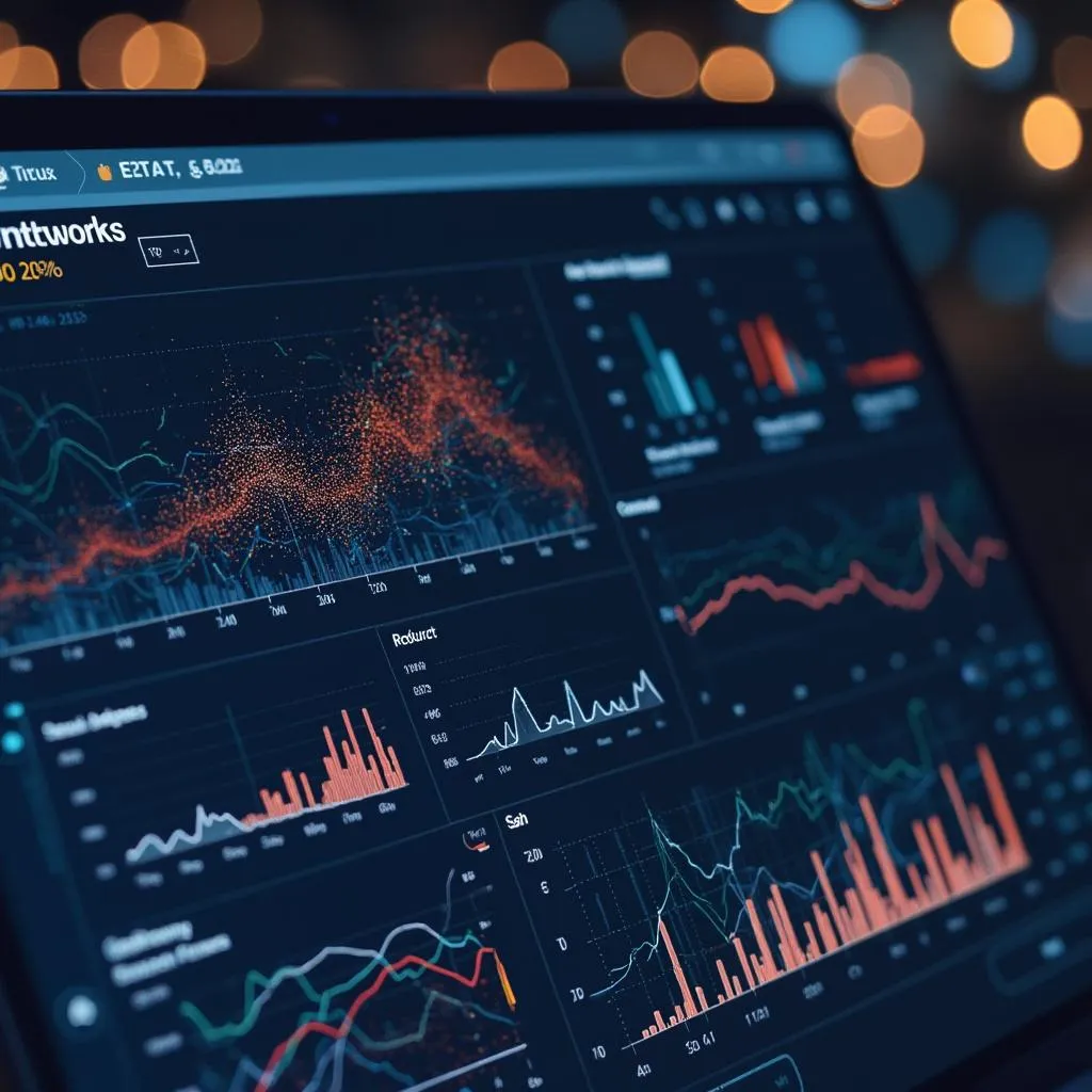 Représentation visuelle de notre vision d'intelligence artificielle appliquée au marché
